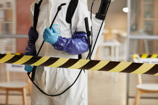 Professional Sewage Cleanup technician working in Brookdale, SC